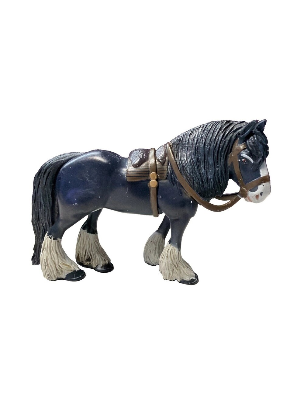 Angus Black Horse Disney Pixar Brave Meridth Horse 3” T- 5” L Figure PVC Toy